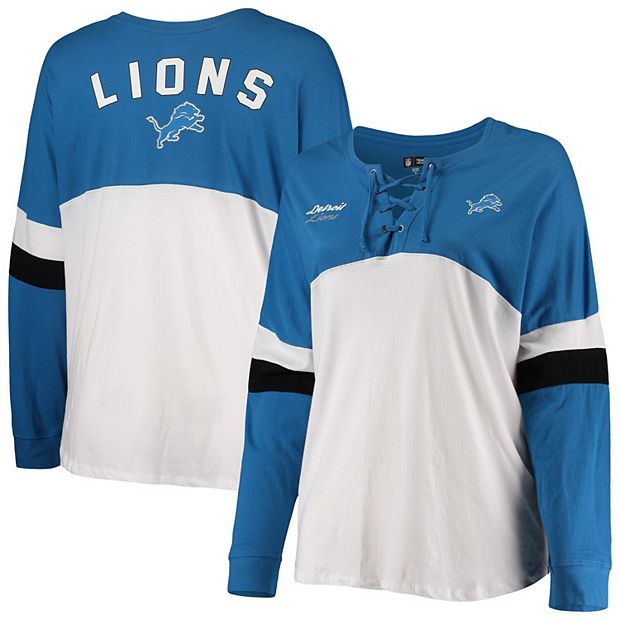 Plus size women's detroit hotsell lions shirts