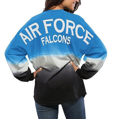 Women's Royal Air Force Falcons Ombre Long Sleeve Dip-Dyed Spirit Jersey