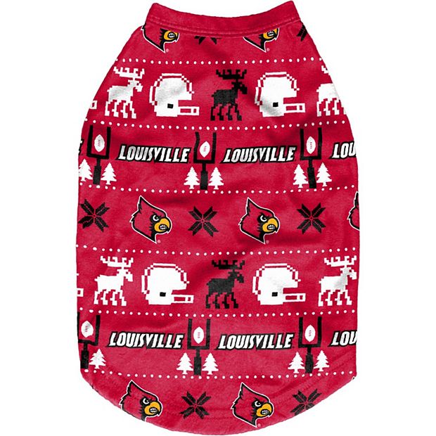 FOCO Louisville Cardinals Printed Dog Sweater
