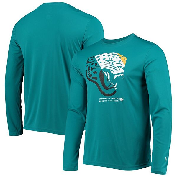 Men's New Era Teal Jacksonville Jaguars Combine Authentic Stated