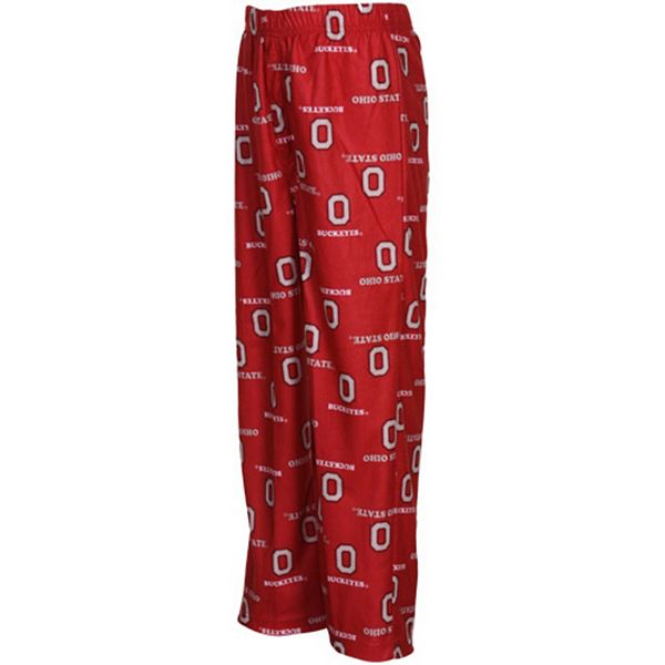 Ohio State Buckeyes Preschool Scarlet Team Logo Flannel Pajama Pants