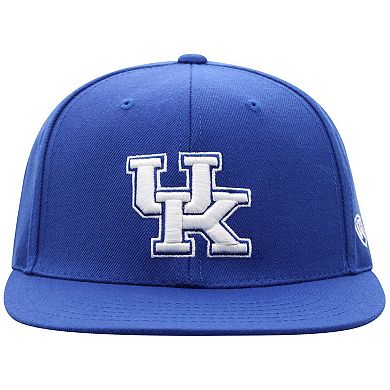 Men's Top of the World Royal Kentucky Wildcats Team Color Fitted Hat