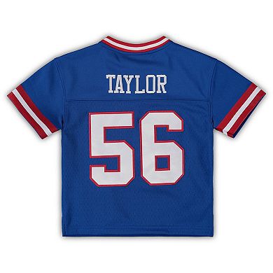 Toddler Mitchell & Ness Lawrence Taylor Royal New York Giants 1986 Retired Legacy Jersey