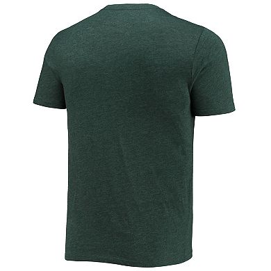 Men's Concepts Sport Heathered Charcoal/Green South Florida Bulls Meter T-Shirt & Pants Sleep Set