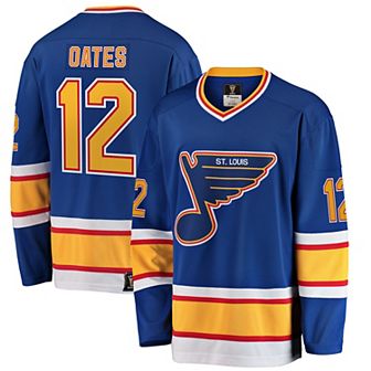 Men's Fanatics Branded Adam Oates Blue St. Louis Blues Premier Breakaway Retired Player Jersey