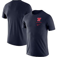 Men's Nike DK Metcalf Red Ole Miss Rebels Alumni Name & Number T-Shirt