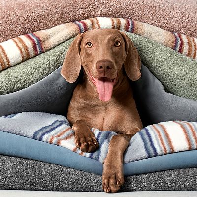 Bearpaw Ashford Melange Sherpa Throw Blanket