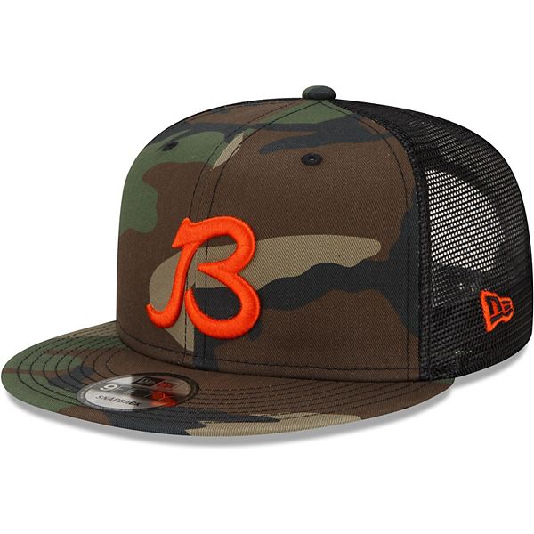 Men's New Era Camo Chicago Bears Woodland Trucker Legacy 2.0 9FIFTY ...