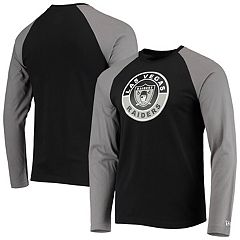 New Era Women's New Era Black Las Vegas Raiders Crop Long Sleeve T-Shirt