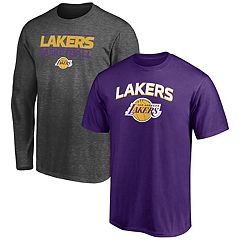 Los Angeles Lakers Fanatics Branded Primary Team Logo T-Shirt - Purple