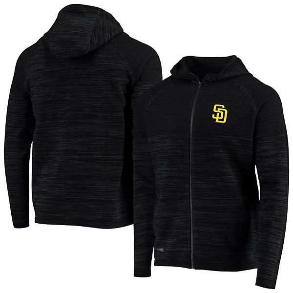 Men's Levelwear Black/Heathered Charcoal San Diego Padres Insignia ...