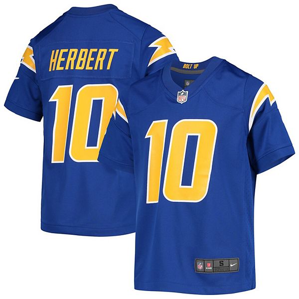 Infant Nike Justin Herbert Powder Blue Los Angeles Chargers Game