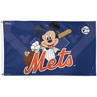 WinCraft New York Mets Single-Sided 3' x 5' Deluxe Disney Flag