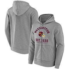 Men's Mitchell & Ness Burgundy Washington Football Team Full-Zip Hoodie Jacket Size: Small