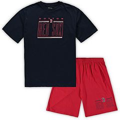 Lids Cleveland Guardians Concepts Sport Meter T-Shirt and Shorts Sleep Set  - Navy/Red