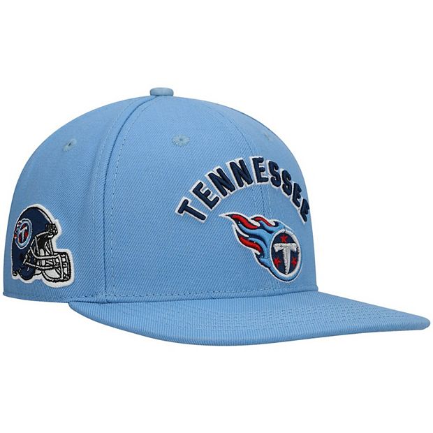 Men's Pro Standard Light Blue Tennessee Titans Stacked Snapback Hat