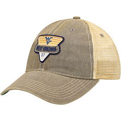 Men's Columbia White West Virginia Mountaineers Collegiate PFG Flex Hat