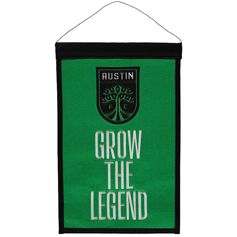 Austin FC Champs Banner, Green