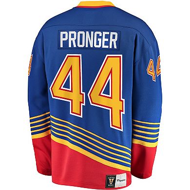 Men's Fanatics Branded Chris Pronger Blue St. Louis Blues Breakaway Retired Player Jersey