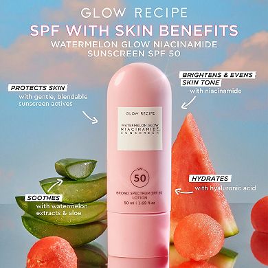 Watermelon Glow Niacinamide Sunscreen SPF 50