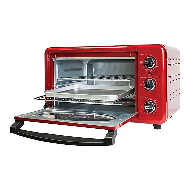 Nostalgia Electrics Retro 12-Slice Convection Toaster Oven