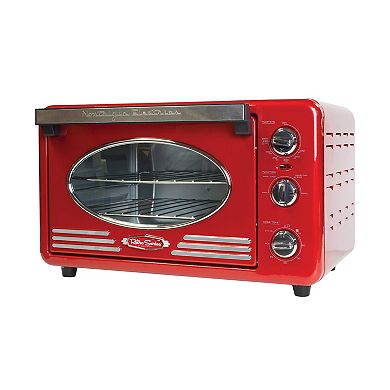Nostalgia Electrics Retro 12-Slice Convection Toaster Oven