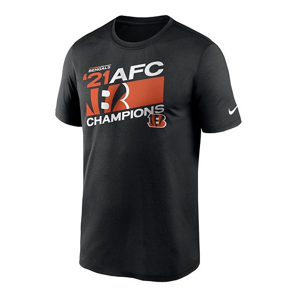 Cincinnati Bengals AFC Champions Super Bowl LVI NFL Nike T-Shirt Men's XL