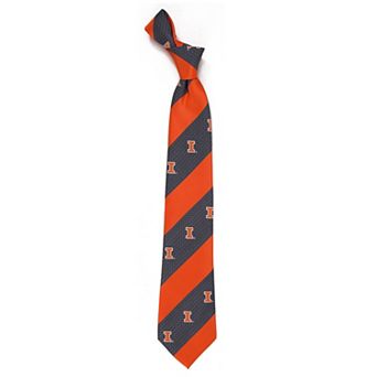 Illinois Fighting Illini Striped Tie