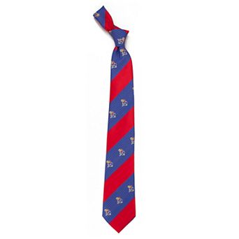 Kansas Jayhawks Striped Tie