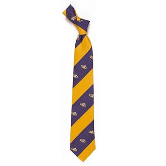 LSU Tigers Striped Tie