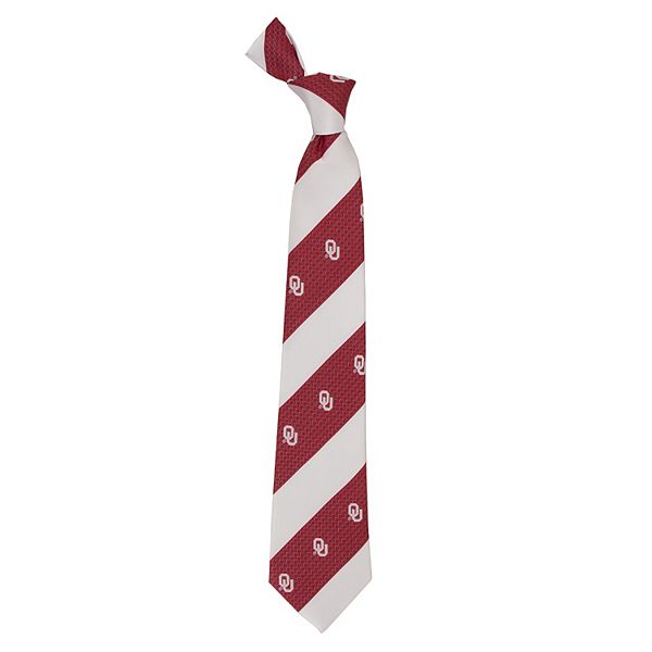 Oklahoma Sooners Striped Tie