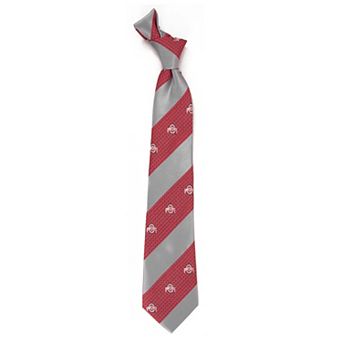 Ohio State Buckeyes Striped Tie