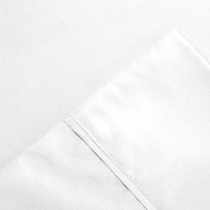 Modern Threads Antimicrobial Sheet Set with Pillowcases, White, King Set