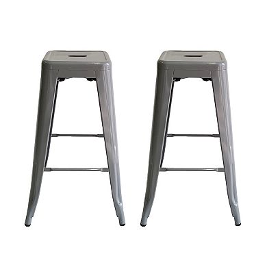 Indoor / Outdoor Bar Stool 2-piece Set