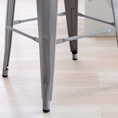 Indoor / Outdoor Bar Stool 2-piece Set