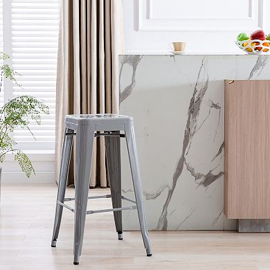Indoor / Outdoor Bar Stool 2-piece Set