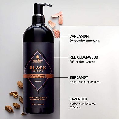 Black Reserve Body & Hair Cleanser