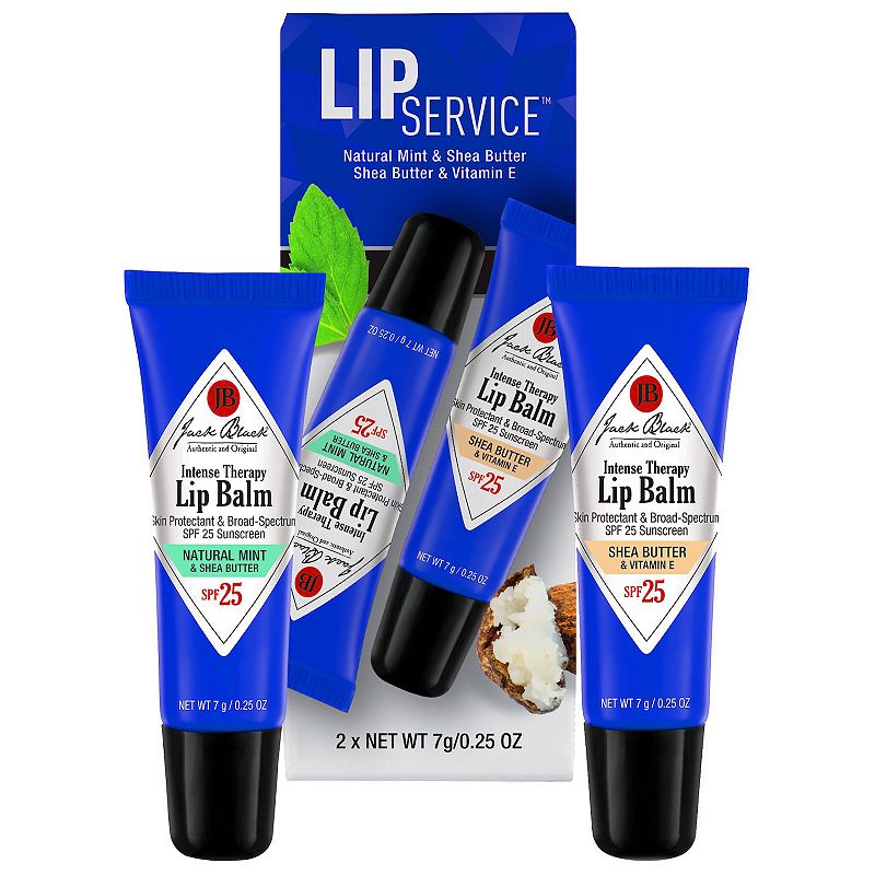 Lip Service - Lip Balm Duo Mint & Shea, Size: Set, Multicolor
