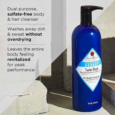 Performance Remedy Turbo Wash Energizing Cleanser for Hair & Body