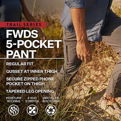 Men s Wrangler ATG Stretch Regular Fit 5 Pocket Pants