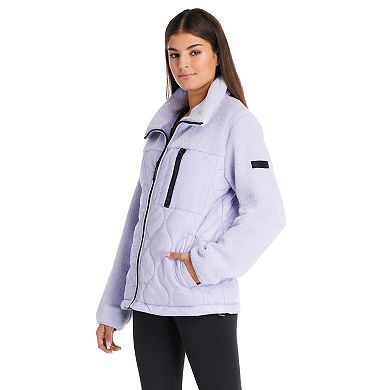 Women's Koolaburra by UGG Mixed-Media Fleece Jacket