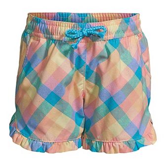 Girls 2-20 Lands' End Chambray Woven Pull-On Shorts in Regular & Plus