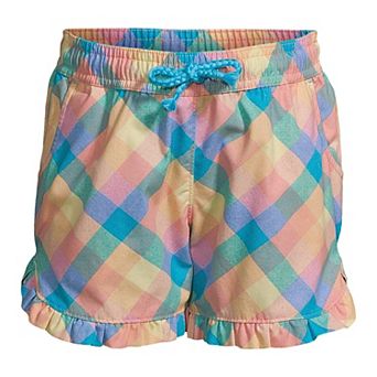 Girls 2-20 Lands' End Chambray Woven Pull-On Shorts in Regular & Plus