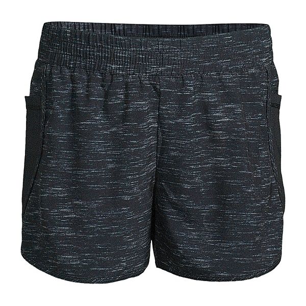 Girls 220 Lands' End Athletic Side Pocket Active Shorts