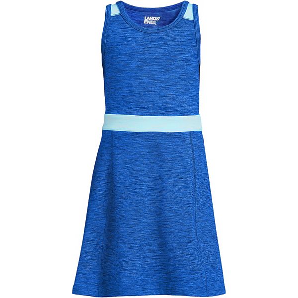 Girls 220 Lands' End Athletic Active Tank Top Dress in Regular & Plus
