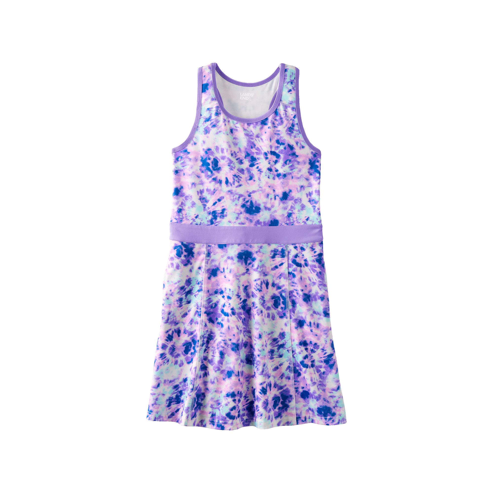 Girls 2-20 Lands End Athletic Active Tank Top Dress in Regular & Plus, Gir