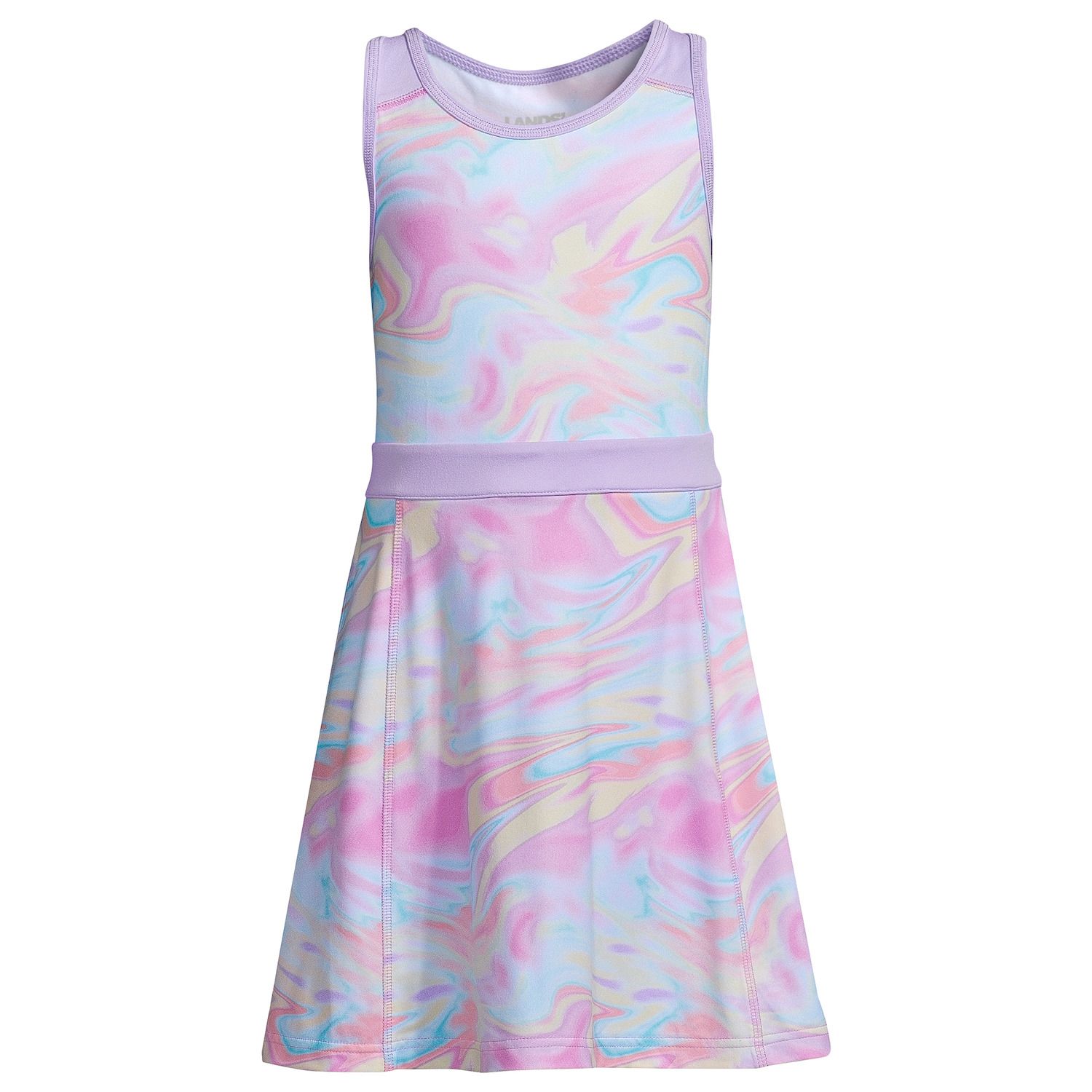 Lands' End Girls Athletic Active Tank Top Dress Dance Lands' End