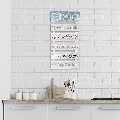 Sonoma Goods For Life Recipe for Love Wall Decor