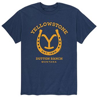 Men's Yellowstone Horseshoe Tee