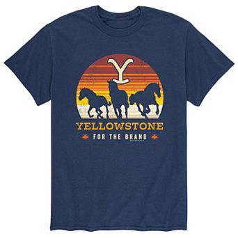 Men's Yellowstone Wild Horses Tee